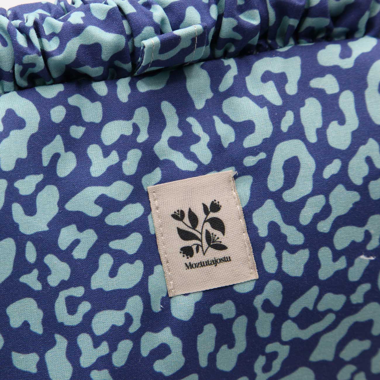 Bolso Animal Print Azul - Imagen 4