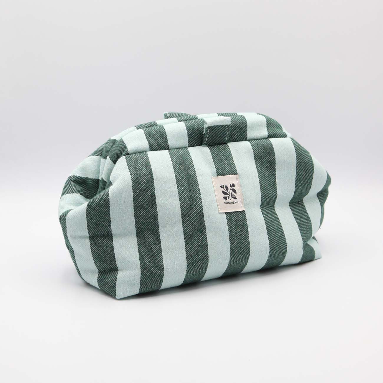 Bolso Rayas Verde