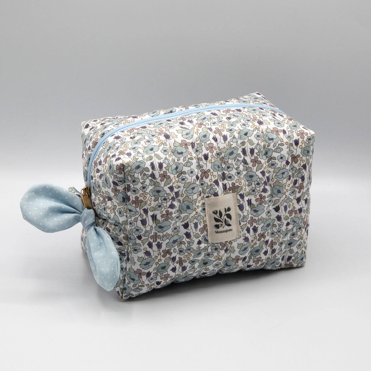 Neceser Midi Floral Azul