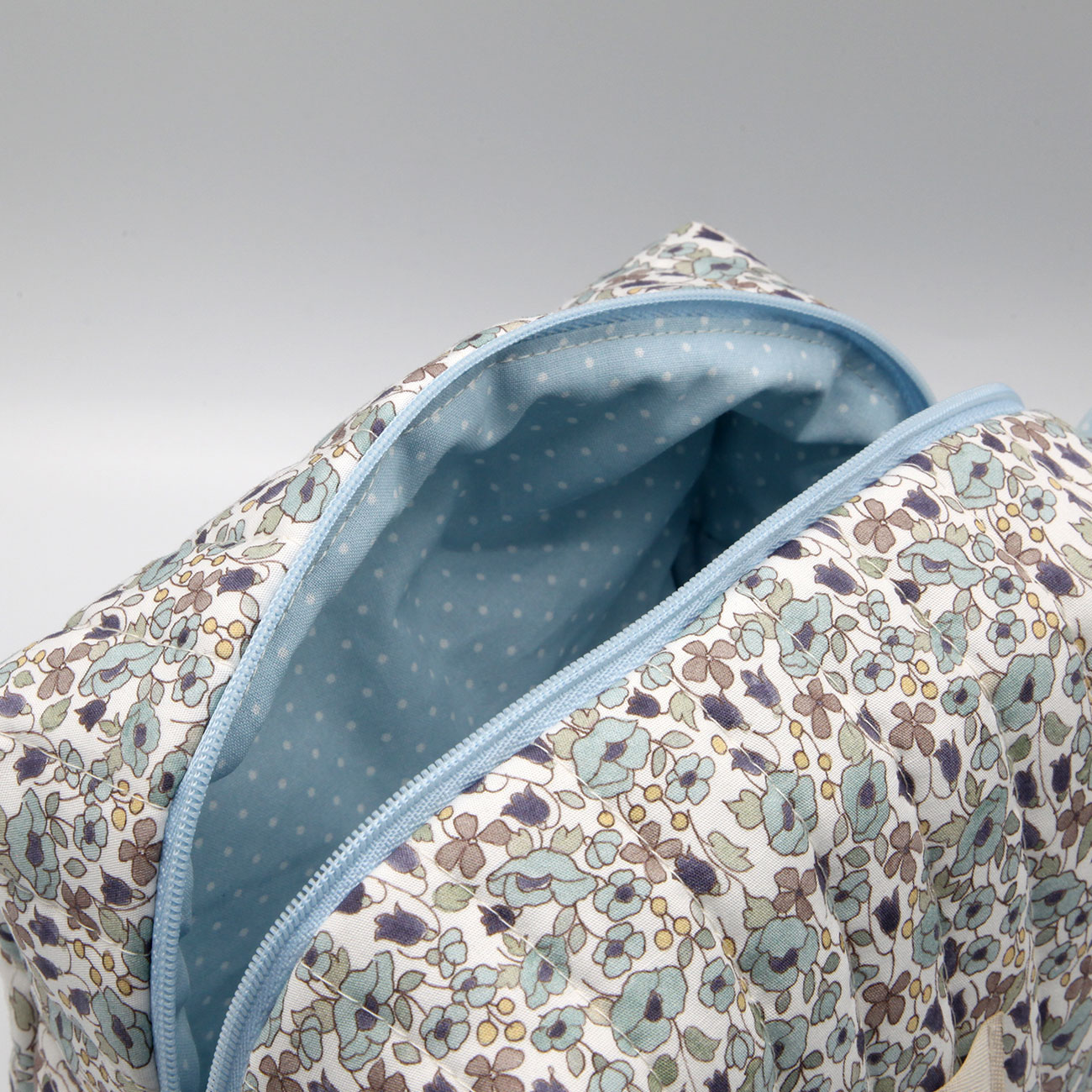 Neceser Midi Floral Azul - Imagen 3