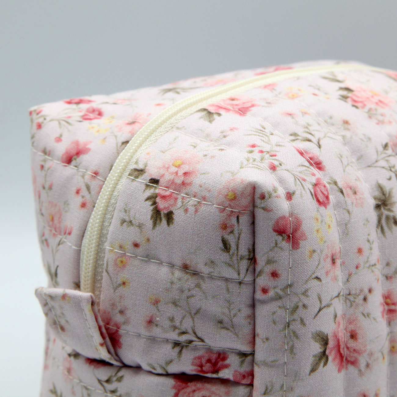Neceser Midi Floral Rosa - Imagen 3