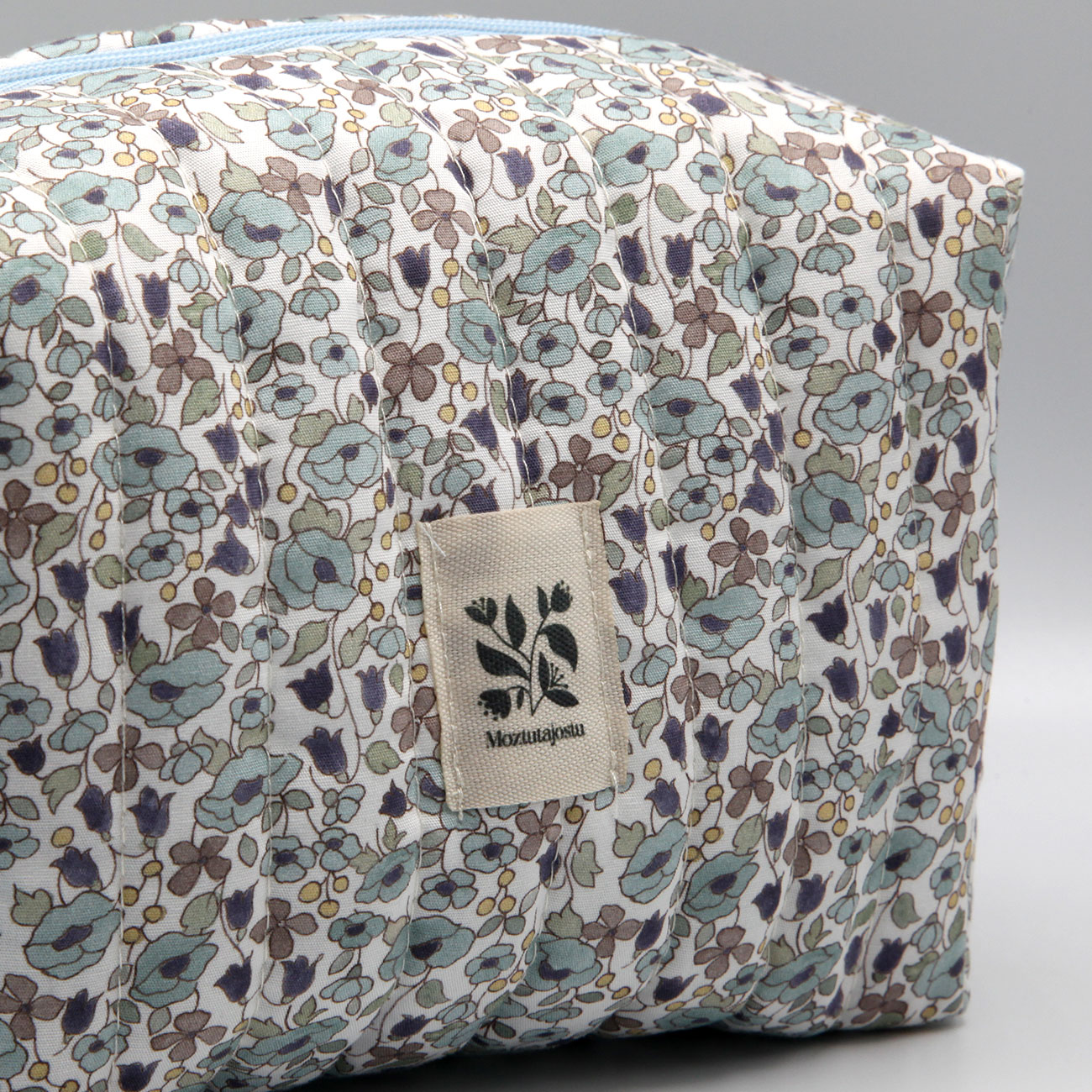 Neceser Midi Floral Azul - Imagen 4