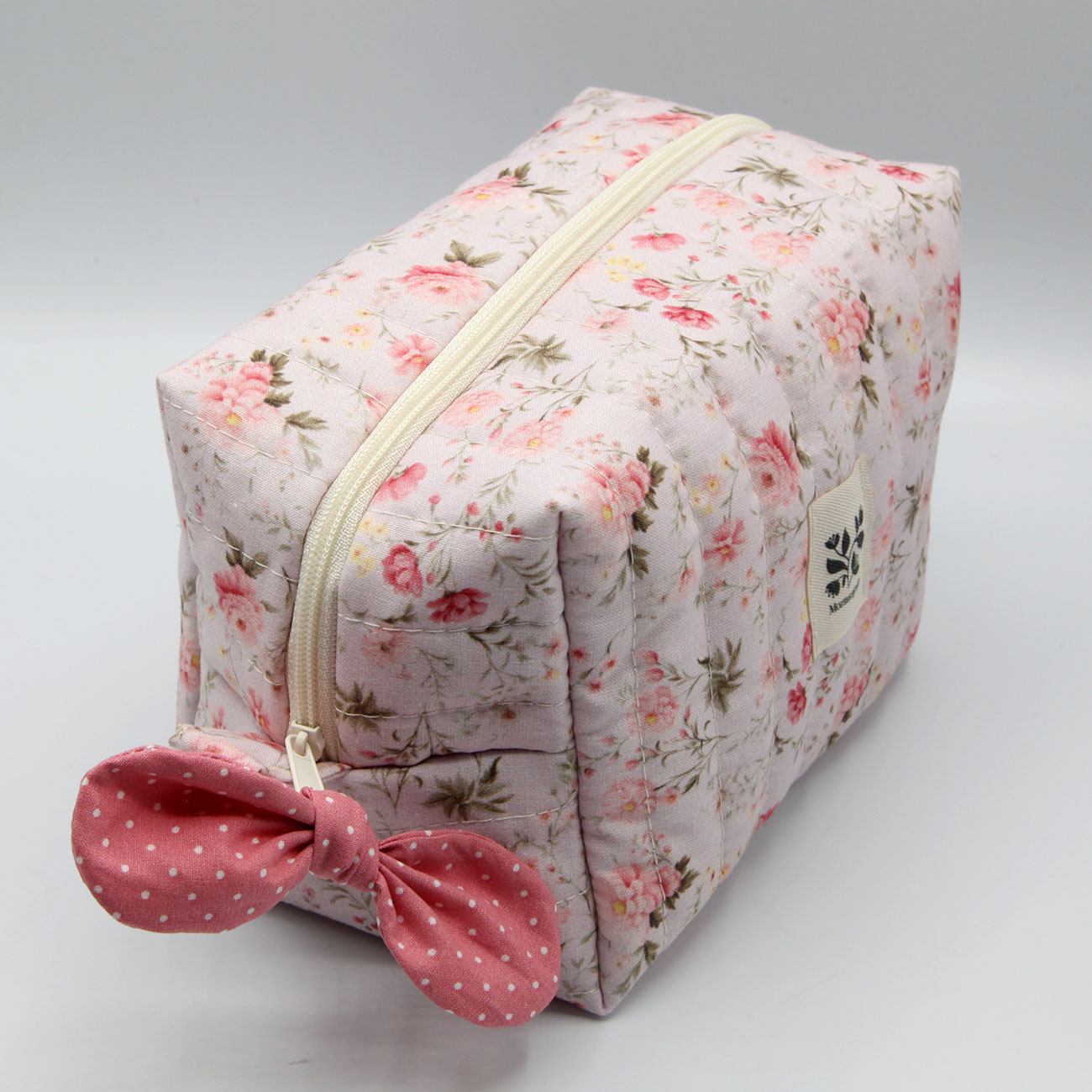 Neceser Midi Floral Rosa - Imagen 4